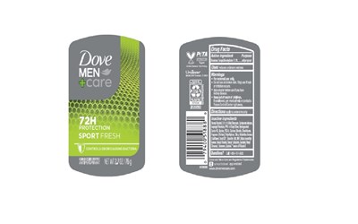 Artwork (Dove Men + Care Sport Fresh 72h Antiperspirant)